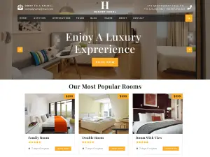 Hotel website