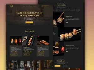 Restaurant website
